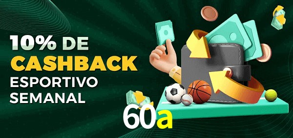 10% de bônus de cashback na 60a